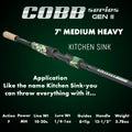 Load image into Gallery viewer, Ark Gen II Cobb Series Casting Rods