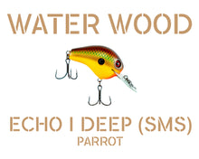 Load image into Gallery viewer, Water Wood Echo 1 Deep (E1D) Crankbait Pro Packaging