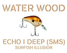 Load image into Gallery viewer, Water Wood Echo 1 Deep (E1D) Crankbait Pro Packaging