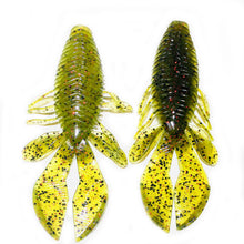 Load image into Gallery viewer, Riot Baits Fuzzy Beaver 4.2" Creature Bait