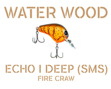 Load image into Gallery viewer, Water Wood Echo 1 Deep (E1D) Crankbait Pro Packaging