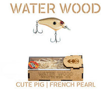 Load image into Gallery viewer, Water Wood Cute Pig Crankbait