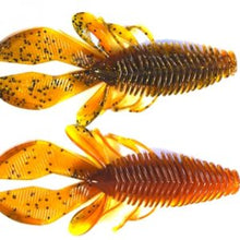 Load image into Gallery viewer, Riot Baits Fuzzy Beaver 4.2" Creature Bait - Custom Tackle Supply