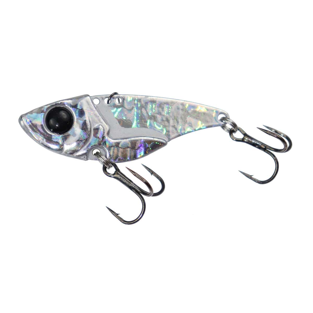damiki fishing lures Damiki Vault Blade Bait, 3/8 oz / Holo Silver