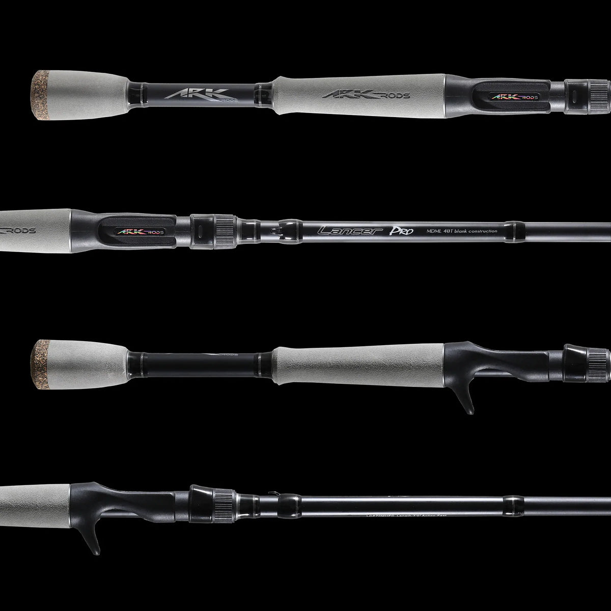 ark fishing pole cast Ark Lancer Pro Series Casting Rod – Custom Tackle Supply