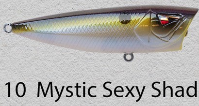 Ark Topwater Poppers Mystic Sexy Shad