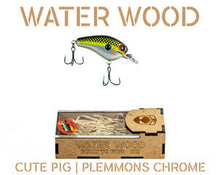 Load image into Gallery viewer, Water Wood Cute Pig Crankbait