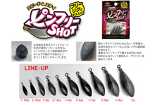Load image into Gallery viewer, Zappu Pinfree Shot Tungsten Drop Shot Weights
