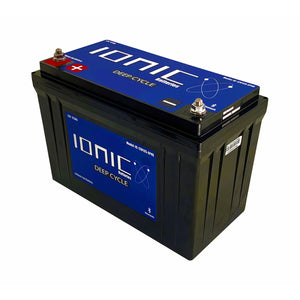 Ionic 12 Volt 125Ah Lithium Ion Battery - Custom Tackle Supply 