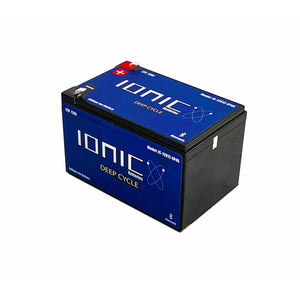 Ionic 12 Volt 12Ah Lithium Ion Battery ( Kayak Fishing) - Custom Tackle Supply 