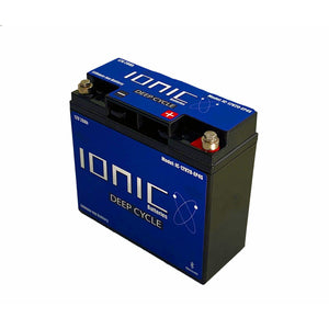 Ionic 12 Volt 20Ah Lithium Ion Battery ( Kayak Fishing) - Custom Tackle Supply 