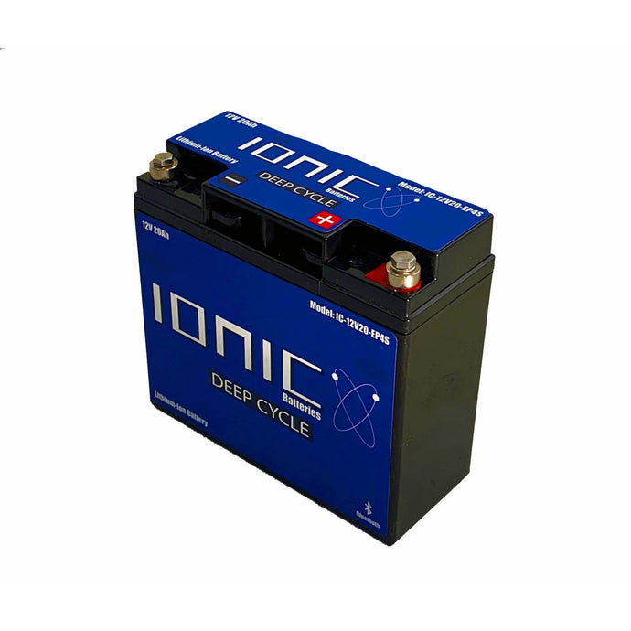 Ionic 12 Volt 20Ah Lithium Ion Battery ( Kayak Fishing) – Custom