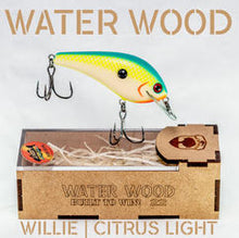 Load image into Gallery viewer, Water Wood Willie Crankbait
