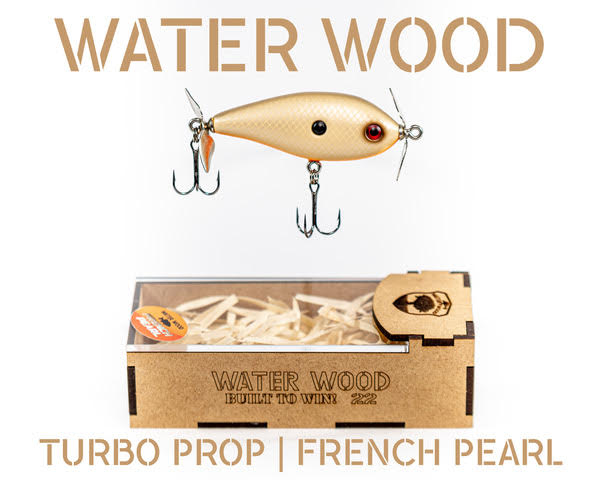 fish and wood lures Water Wood Turbo Prop – Custom Tackle Supply