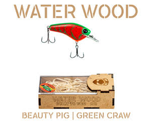 Water Wood Beauty Pig Crankbait