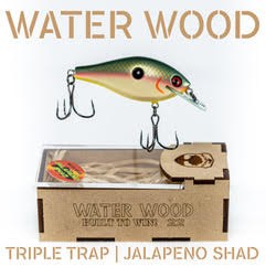 Water Wood Triple Trap – Custom Tackle Supply