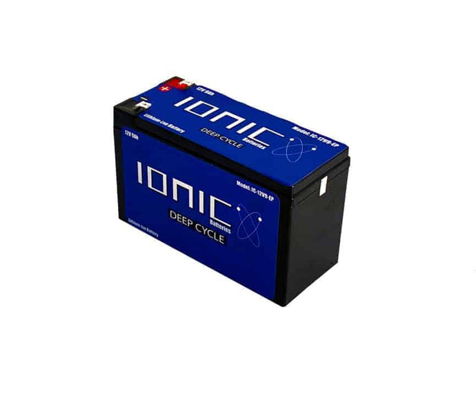 Ionic 12 Volt 9Ah Lithium Ion Battery ( Kayak Fishing)