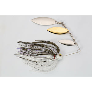True South Guppy Livewire Triple Willow Spinnerbaits 1/2 oz / Blueback Herring