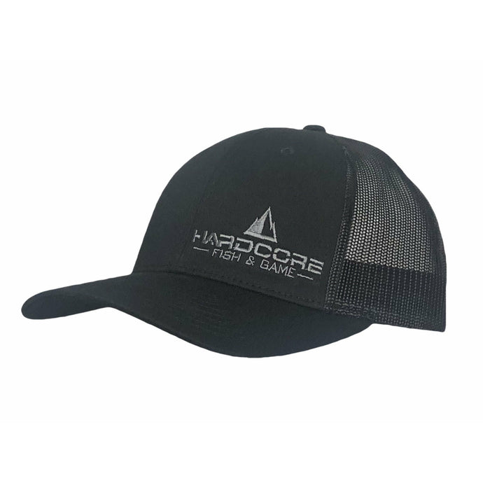Hardcore Fish and Game Low-Pro Snapback Trucker Hat - Custom Tackle Supply 