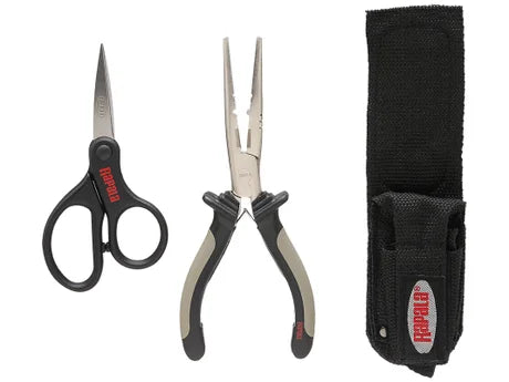 Rapala Super Line Scissors - RLS - Black Fishing Line Cutter Pliers