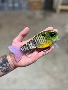 Throwback Baits Spring Crappie Retro CT Glide Swimbait Throwback Baits Spring Crappie Retro CT Glide Swimbait