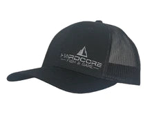 Hardcore Fish and Game Richardson Snapback Trucker Hat/ Embroidered Logo