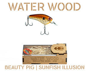 Water Wood Beauty Pig Crankbait