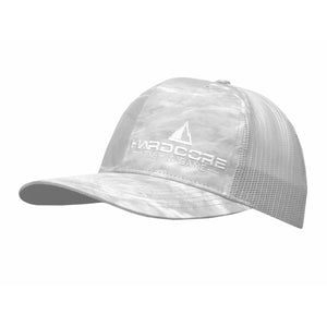 Hardcore Fish and Game Mossy Oak Swirl Snapback Embroidered Hat - Custom Tackle Supply 