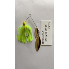 Load image into Gallery viewer, Zack&#39;s Blademan Spinnerbaits (Double Willow) - Custom Tackle Supply 
